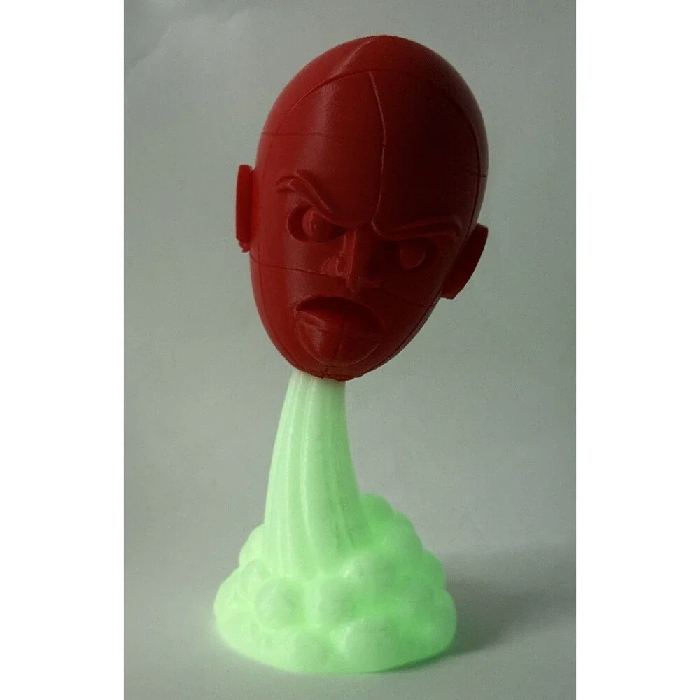 Fantastic Adventure (1949) Robot Man of Bubble City Glow-In-The-Dark 2 Color Toy
